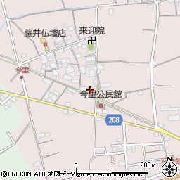 滋賀県東近江市小脇町1886周辺の地図