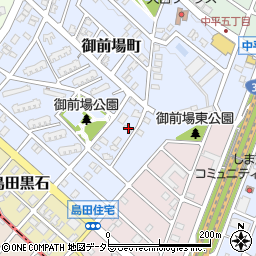 愛知県名古屋市天白区御前場町93周辺の地図