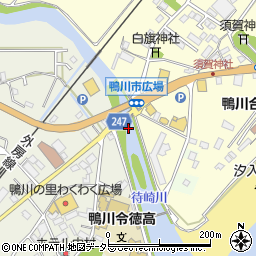 待崎橋周辺の地図