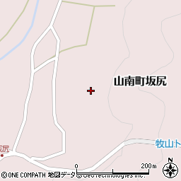 兵庫県丹波市山南町坂尻203周辺の地図