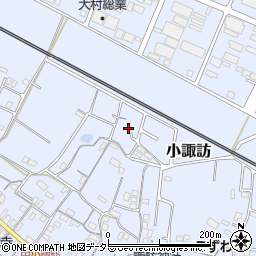 静岡県沼津市小諏訪97-2周辺の地図