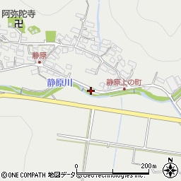京都府京都市左京区静市静原町82周辺の地図