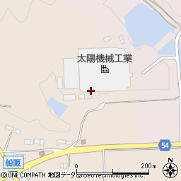 京都府南丹市園部町船阪町田周辺の地図