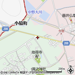 滋賀県東近江市糠塚町33周辺の地図