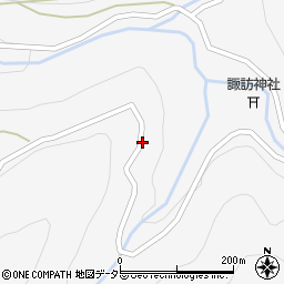 静岡県浜松市天竜区佐久間町相月298-3周辺の地図