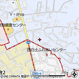 愛知県日進市赤池町箕ノ手2-1888周辺の地図