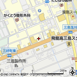 静岡県三島市南町11周辺の地図