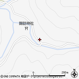 静岡県浜松市天竜区佐久間町相月519周辺の地図