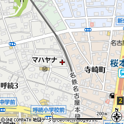 愛知県名古屋市南区呼続3丁目8周辺の地図