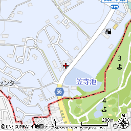 愛知県日進市赤池町箕ノ手2-1879周辺の地図