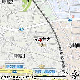 愛知県名古屋市南区呼続3丁目7周辺の地図