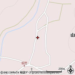 兵庫県丹波市山南町坂尻148周辺の地図