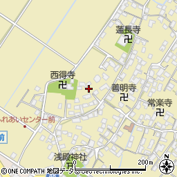 滋賀県野洲市比留田902-1周辺の地図