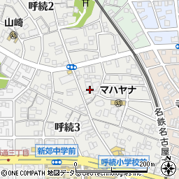 愛知県名古屋市南区呼続3丁目6周辺の地図