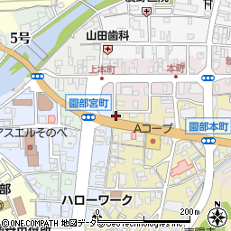京都府南丹市園部町美園町６号104周辺の地図