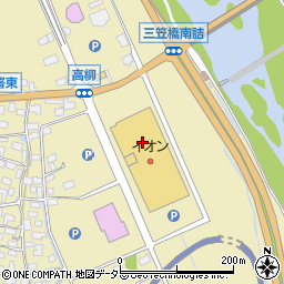 イオン大安店　１階拉拉麺周辺の地図