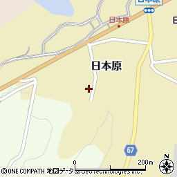 岡山県津山市日本原512周辺の地図