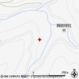 静岡県浜松市天竜区佐久間町相月291周辺の地図