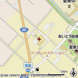 東近江市あいとうマーガレットステーション周辺の地図