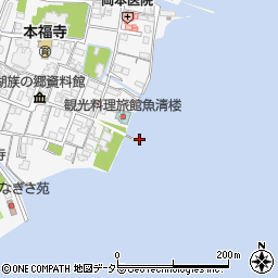 浮御堂周辺の地図