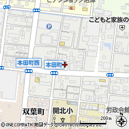 本田町公会堂周辺の地図
