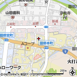 ＪＡ京都園部周辺の地図