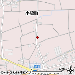 滋賀県東近江市小脇町1180周辺の地図