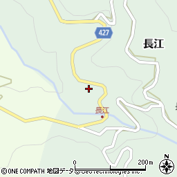 愛知県設楽町（北設楽郡）長江（勘場本）周辺の地図