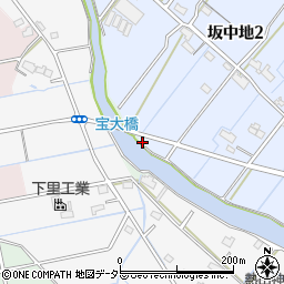 愛知県弥富市坂中地町南除外大縄場周辺の地図