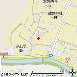 千葉県鴨川市滑谷701周辺の地図