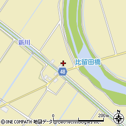 滋賀県野洲市比留田2009周辺の地図