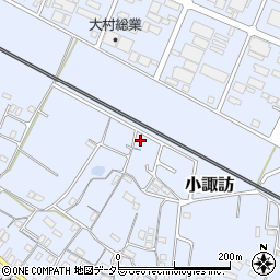 静岡県沼津市小諏訪93周辺の地図