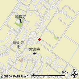 滋賀県野洲市比留田619周辺の地図