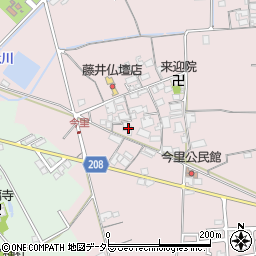 滋賀県東近江市小脇町1968周辺の地図