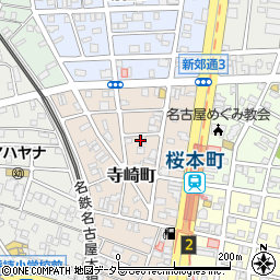 愛知県名古屋市南区寺崎町周辺の地図