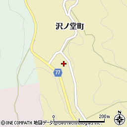 愛知県豊田市沢ノ堂町福島周辺の地図