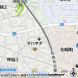 愛知県名古屋市南区呼続3丁目5周辺の地図
