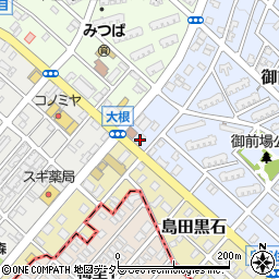 愛知県名古屋市天白区御前場町2周辺の地図