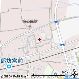 滋賀県東近江市小脇町536-1周辺の地図