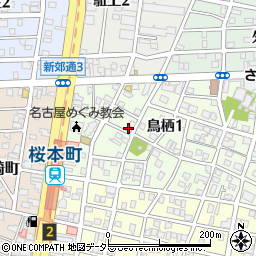 新円商店周辺の地図