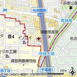 特別養護老人ホームシルバーピアみずほ周辺の地図