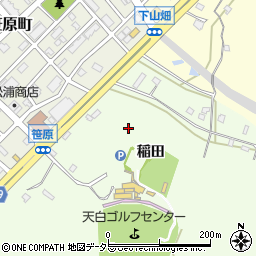 愛知県名古屋市天白区天白町大字野並稲田周辺の地図