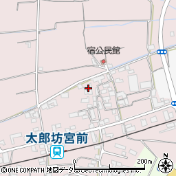 滋賀県東近江市小脇町582周辺の地図