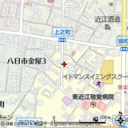 滋賀県東近江市八日市東本町5-30周辺の地図