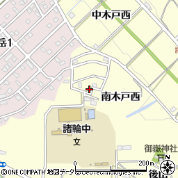 愛知県愛知郡東郷町諸輪南木戸西108-214周辺の地図