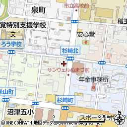 ポプラ薬局　杉崎町店周辺の地図