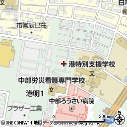 ＵＡＣＪ養誠寮・港北寮周辺の地図