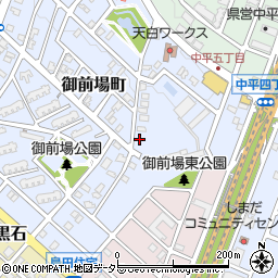 愛知県名古屋市天白区御前場町104周辺の地図