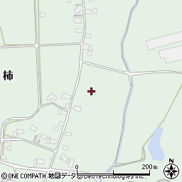 岡山県勝田郡奈義町柿1200周辺の地図