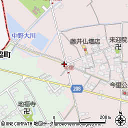 滋賀県東近江市小脇町2131周辺の地図